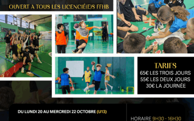 Stage Vacances – Perf’Handball